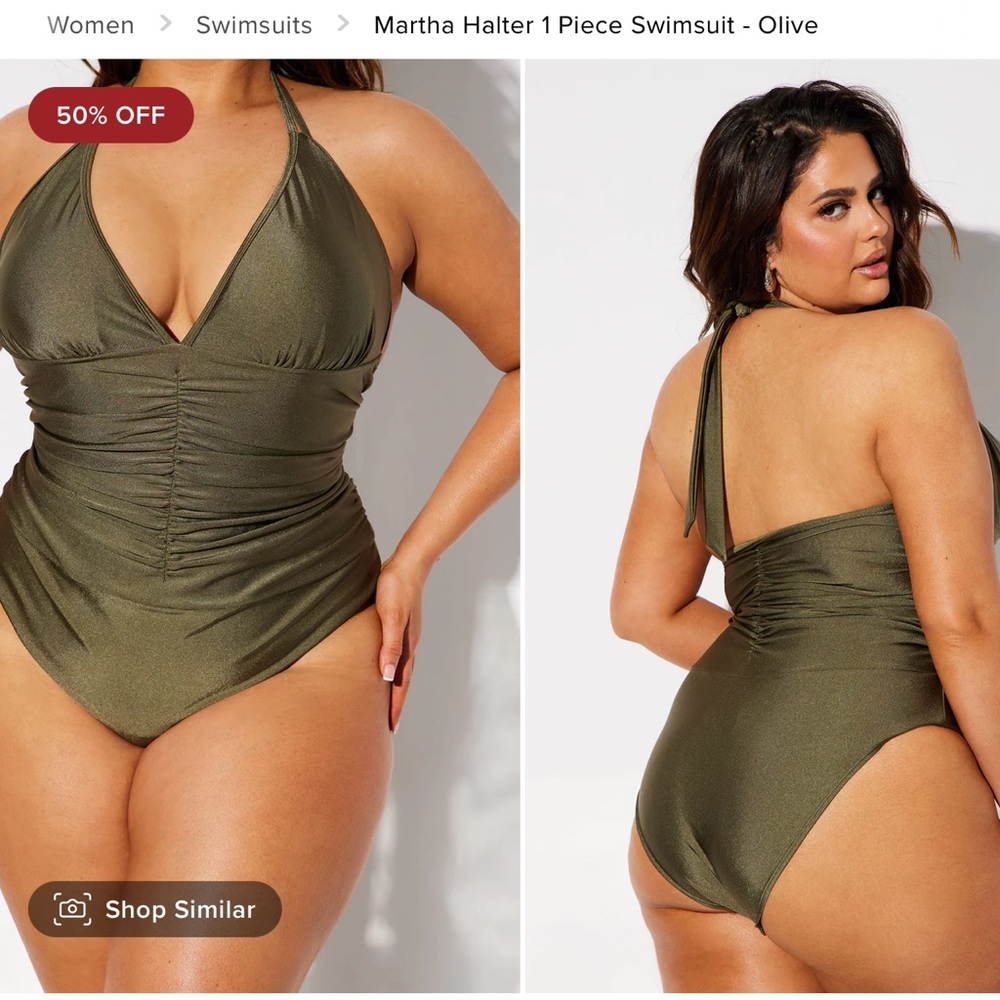 New never worn bathing suit fashion nova
